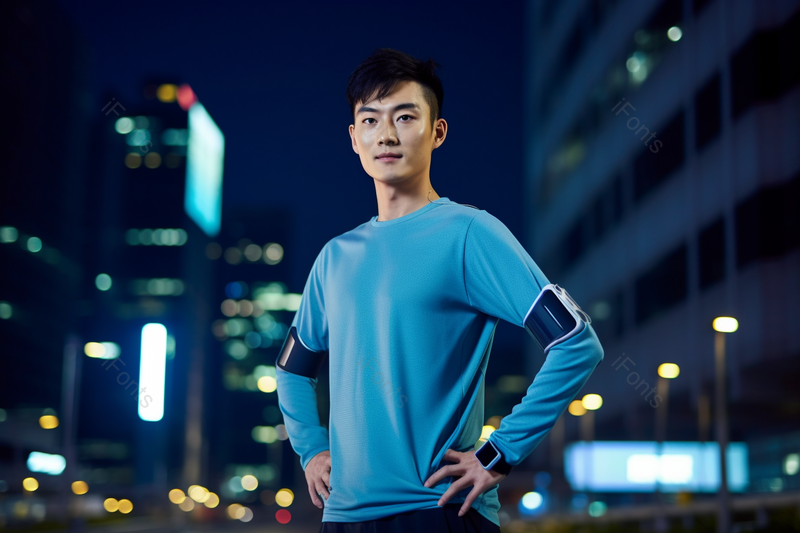 肌肉男模特户外跑步运动实拍摄影图,高清,摄影图,摄影图片,图片大全,摄影图免费下载